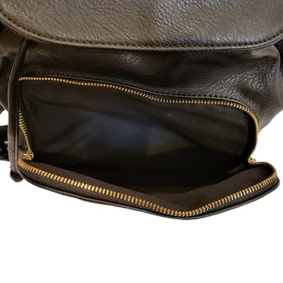 Aldo Bags Aldo Black Leather Backpack Poshmark